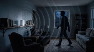 Xfinity WiFi Motion router sensing illustration for the Business Audit